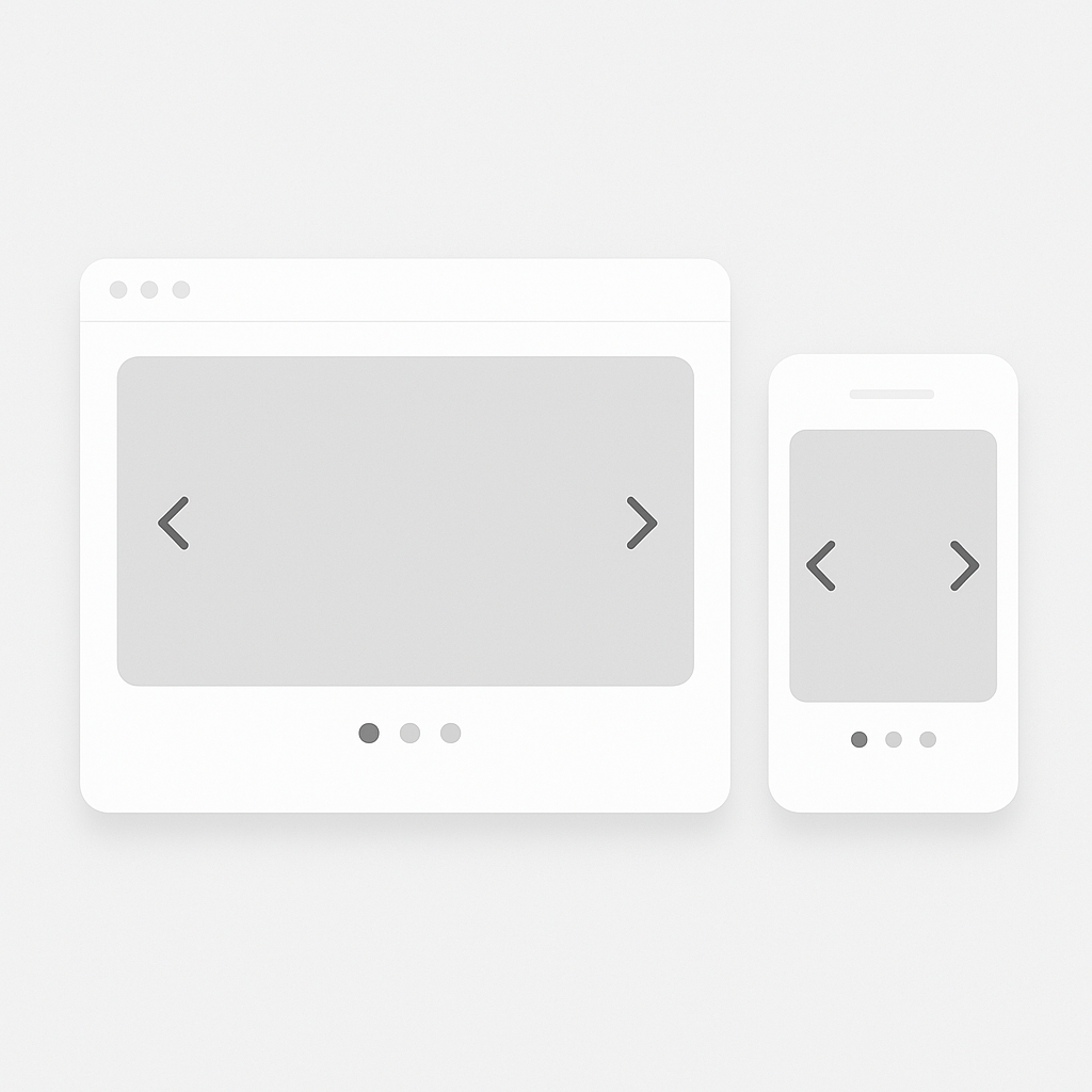Responsive Slideshow Section