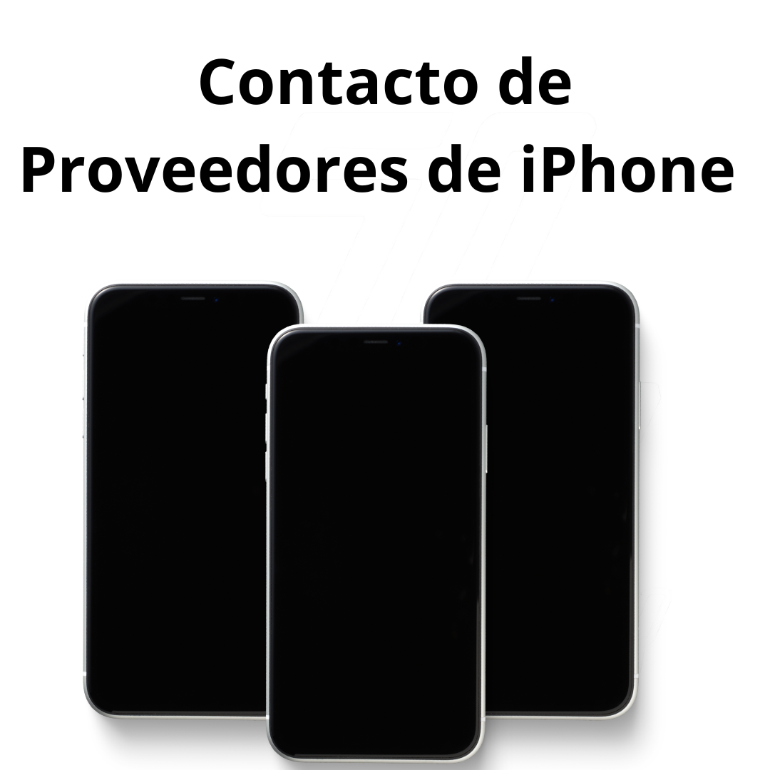 Contacto Proveedor de iPhone