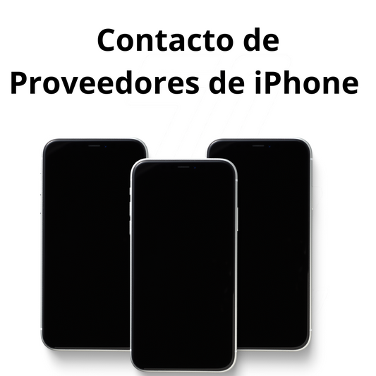 Contacto Proveedor de iPhone